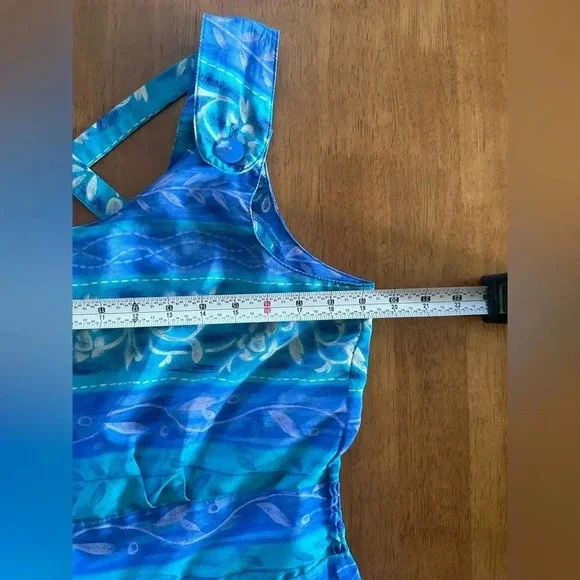 Vintage Kathie Lee Beach Romper Size 10 - Picture 6 of 11